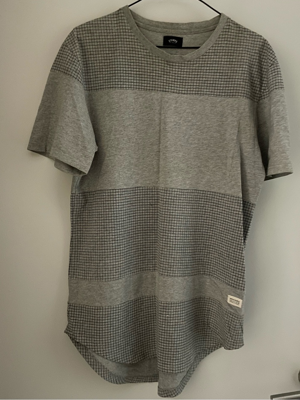 Stampd Premium Cotton Long Crew Neck T-Shirt